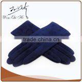 Factory Handmade Faux Suede Leather Dancing Gloves thumbnail-2