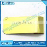 Customized Gold Plated Metal Money Clip Wallet thumbnail-1