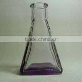 Colored Taper Shape Aroma Reed Diffuser Glass Bottle With Cork thumbnail-4