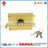 HIGH QUALITY DOUBE CYLINDER CONTROL DOOR LOCK WITH BRASS DEADBOLT 125N thumbnail-1