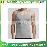 Gym Singlet Mens Vest Stringer Bodybuilding and Fitness Men' Sports Tank Top OEM thumbnail-3