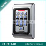 Metal digital access control keypad with door bell ,RFID card reader