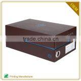 Custom Black White Cardboard Shoe Care Box Lid And Tray Design thumbnail-4