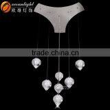 Small Heads Pendant Light Modern Pendant Light Modern Lumine Lustre OM1016-6W thumbnail-3