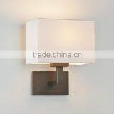 2015 New Best Price Bronze or Brushed Nickel Power Outlet Hotel Wall Lamp Reading Lamp UL CUL ETL Certification thumbnail-1