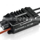 Hobbywing Platinum HV 130A OPTO V4 Brushless ESC 6-14S LiPo Input Voltage Apply To 550-600 Class Helicopter