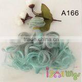 Cheap Synthetic Jerry Curly Hair Extensions for BJD SD Blythe Dolls no Shedding thumbnail-5