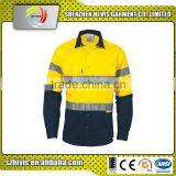 Waterproof Oil Repellent Uniform Professional Denim Work Shirt thumbnail-1