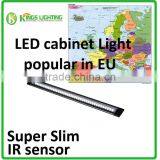 2013 Hot Sale Slim Under Kitchen Light Led Cabinet Light With IR Sensor