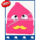 hot sale new product for 2014 Wholesale china manufacture OEM CUSTOM LOGO winter animal women children beanie hat and cap