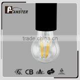 Glass Lamp Body Material E27 Base Type A60 6W Led Filament Bulb thumbnail-3
