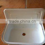 Janitor Sink, Mop Sink, Size: 490x320x370mm, Enamel White thumbnail-3