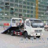 DongFeng One With Two Wrecker Truck thumbnail-1