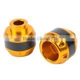 CNC Aluminum Carbon Frame Sliders Crash Protector For Yamaha Honda Moped Scooter thumbnail-5
