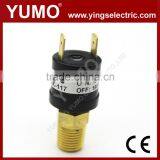 YUMO XYK-117 Pressure Switch 120 PSI ON 150 PSI OFF Screw Thread 1/4 NPT Pressure Switch thumbnail-3