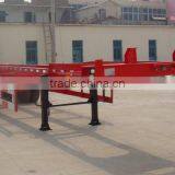 Frame Chassis Manufacturer 3 Axles 40ft Skeleton Trailer/skeletal Container Semi Trailer for Sale thumbnail-3