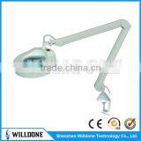 Medical Flexible Arm Optical Glass Lens Skin Analyser White LED Portable Magnifying Lamp 15X thumbnail-1