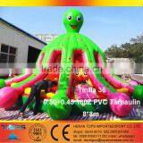 Inflatable Bouncer Octopus Tinfla 36 in PVC Tarpaulin Cute Devilfish thumbnail-1