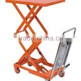 100KG Hand Hydraulic Scissor Lift Table Truck thumbnail-3