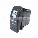 Rocker Switches With LED Light Bar White thumbnail-2