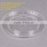 12-24 Oz. Clear Flat Plastic Lid With Straw Slot, High-quality Cold Drink Lids thumbnail-5