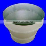 Best Price 6 x 4 Inch Heavy Duty Galvanized Steel Round Air Duct Reducer Connector for Indoor Grow Greenhouse Ventilation System thumbnail-5