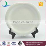 Wholesale Peach Heart Luxury Porcelain Dinner Plate thumbnail-4