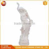 Custom White Elegant Beautiful Athena Stone Statue thumbnail-1