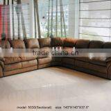 Genuine Leather Sofa. Beautiful L Shape Sofa. Comfortable and Beautiful L Shape Sofa. Genuine or Systhetic Corner Sofa B48148 thumbnail-1