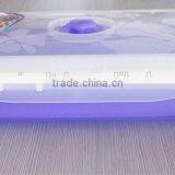 Collapsible Silicone Bento Lunch Salad Picnic Box Bpa Free Easy Carry thumbnail-5