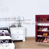 5 Tiers Shoe Rack 20 Pairs Non-woven Fabric Shoe Tower Organizer Cabinet thumbnail-5