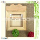 House Shaped Clear Window Wood Key Storage Box thumbnail-6