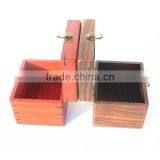 High Quality Factory Customized Rosewod Black Wood Package Box, Wooden Jewelry Gift Packaging Box thumbnail-3