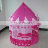 Hot Selling Lovely Girl Play Tent Pink Princess Castle Tent thumbnail-1