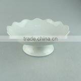 White Cheap Ceramic Stand for Candy/fruit/daily Use thumbnail-1