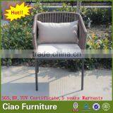 Leisure Outdoor Sling Fabric Garden Dining Chair Furniture thumbnail-2