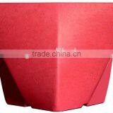 300*205 Biodegradable Colorful Plant Fiber Flower Pot thumbnail-1