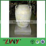 High Quality Outdoor Decoration White Resin Funny Water Fountain thumbnail-1