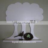 Woodland Shade Trees Wall Shelf White Lovely Wall Mounted Display Wood Shelf for Kids Room Wall Decor thumbnail-2