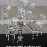 Jingyage Customized Wedding Candelabra With Hanging Crystals thumbnail-3