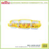 Holiday Serving Rectangle Chip Compartment Bowl With 3 Section thumbnail-3