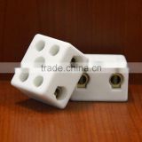 25A wire electrical porcelain connector/ceramic terminal block