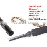 High Quality Steel Bar With Knife and Attact Head ,Best Self Defence Tool ,outdoor Survival Kits thumbnail-4