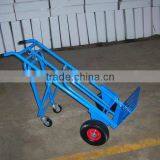 Folding Hand Truck HT1824,two Pneumatic Wheel Hand Trolley thumbnail-1
