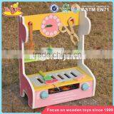 Wholesale Preschool Kids Play Barbecue Wooden Toy Bbq Set New Design Girls Wooden Toy Bbq Set W10C302 thumbnail-3