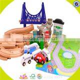 Wholesale Wooden Toy Railway Cheap Kids Toy Railway Top Fashion Toy Railway W04C019 thumbnail-4