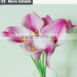 Hot Sale Real Touch Ribbon Flower Calla Lily thumbnail-4