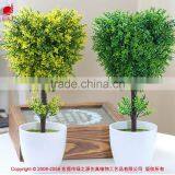 Lucky Heart Plants for Home Artificial Small Potted Plants thumbnail-1