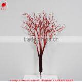 PU Artificial Coral Dry Tree for Christmas and Weddings Decoration