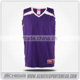 Wholesale Basketball Jersey Color Purple thumbnail-3